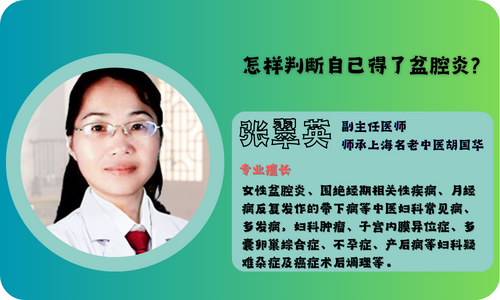 怎樣判斷自己得了盆腔炎